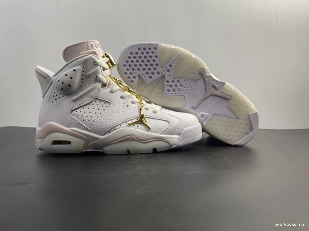 Chep Onekick Jordan (W) 6 Air Retro Gold DH9696-100 Hoops 0709